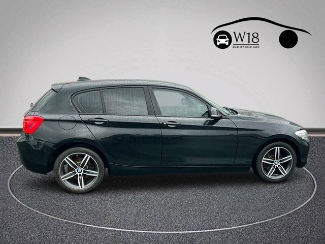 BMW 1 Series 120D Sport Hatchback ST18BNA Black #2