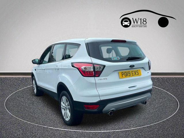 Ford Kuga Tdci Ecoblue Zetec Suv PO19EXS White #6