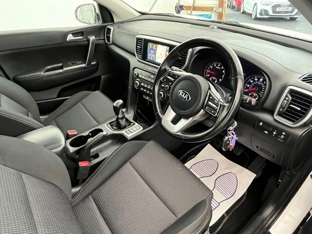 Kia Sportage Gdi 2 Suv SE19WYR White #3