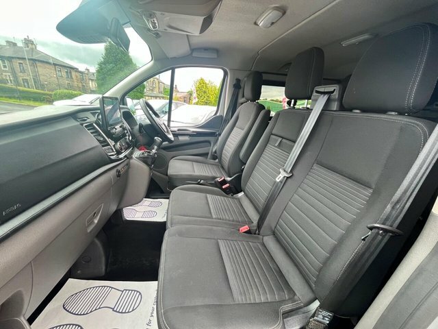 Ford Transit Custom 320 Limited L1 Swb Double Cab In Van Fwd 2.0 Ecobl Black #7