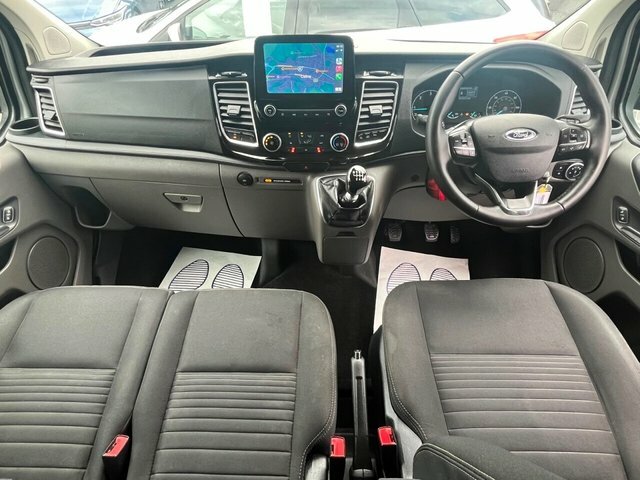 Ford Transit Custom 320 Limited L1 Swb Double Cab In Van Fwd 2.0 Ecobl Black #16