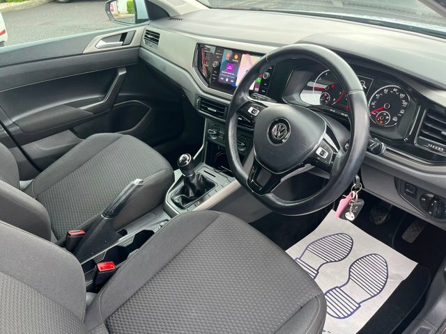 Volkswagen Polo Se Hatchback SX67BNF Silver #3