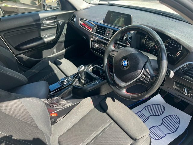 BMW 1 Series 118I Sport Hatchback White #3