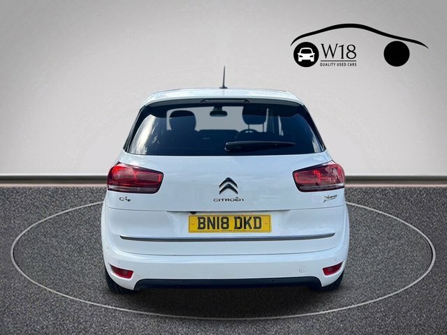 Citroen C4 Picasso Bluehdi Flair Mpv White #4