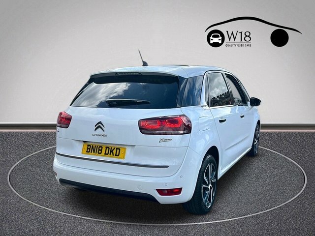 Citroen C4 Picasso Bluehdi Flair Mpv White #3