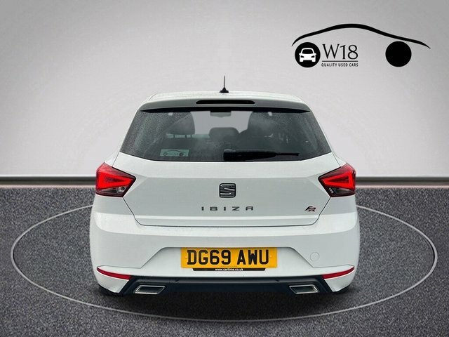 Seat Ibiza Mpi Fr Hatchback DG69AWU White #4