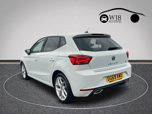 Seat Ibiza Mpi Fr Hatchback DG69AWU White #6