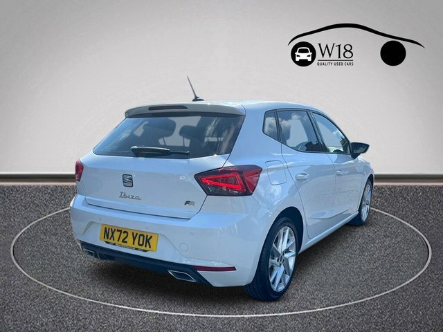 Seat Ibiza Tsi Fr Hatchback NX72YOK White #3