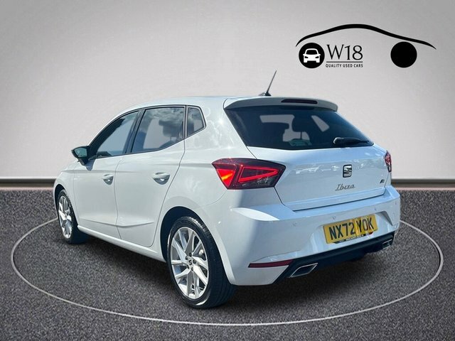 Seat Ibiza Tsi Fr Hatchback NX72YOK White #6