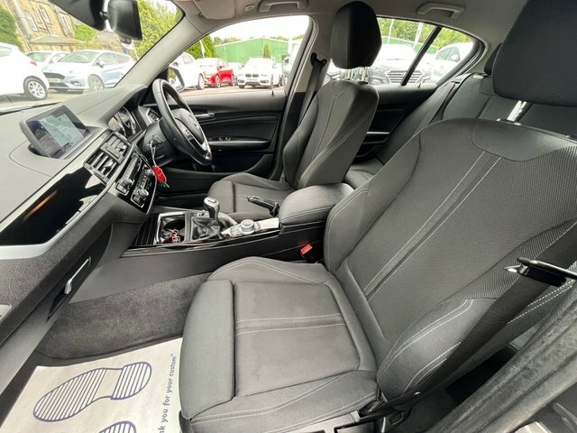 BMW 1 Series 118D Sport Hatchback MJ19AGO Grey #6