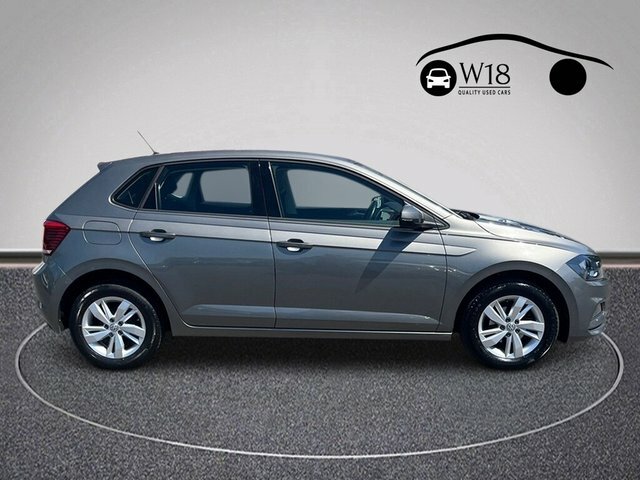 Volkswagen Polo Se Hatchback GD18WZX Grey #2