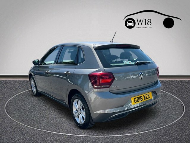 Volkswagen Polo Se Hatchback GD18WZX Grey #6