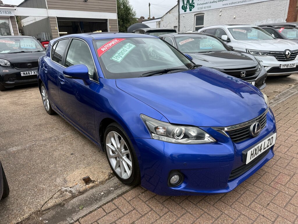 Lexus CT 1.8 200H Luxury Hatchback Hybrid Cvt Eu Blue #4