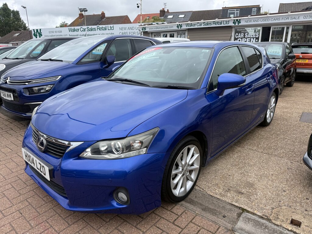 Lexus CT 1.8 200H Luxury Hatchback Hybrid Cvt Eu Blue