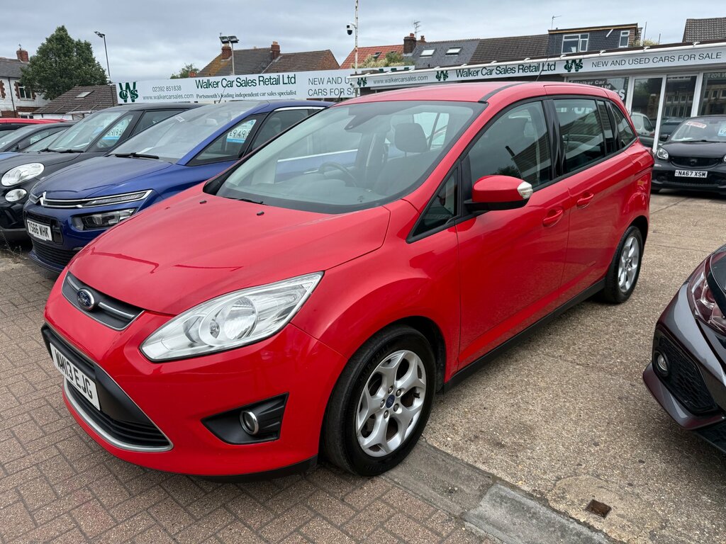 Ford Grand C-Max 1.6 Tdci Zetec Mpv Euro 5 115 P Red