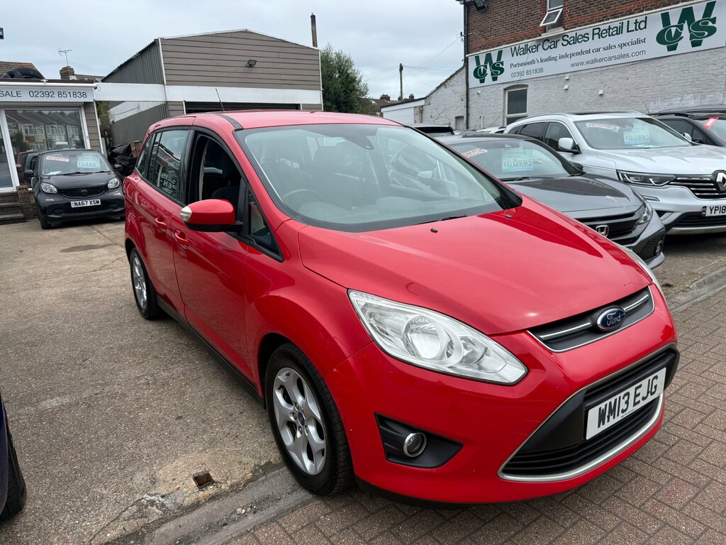 Ford Grand C-Max 1.6 Tdci Zetec Mpv Euro 5 115 P Red #3
