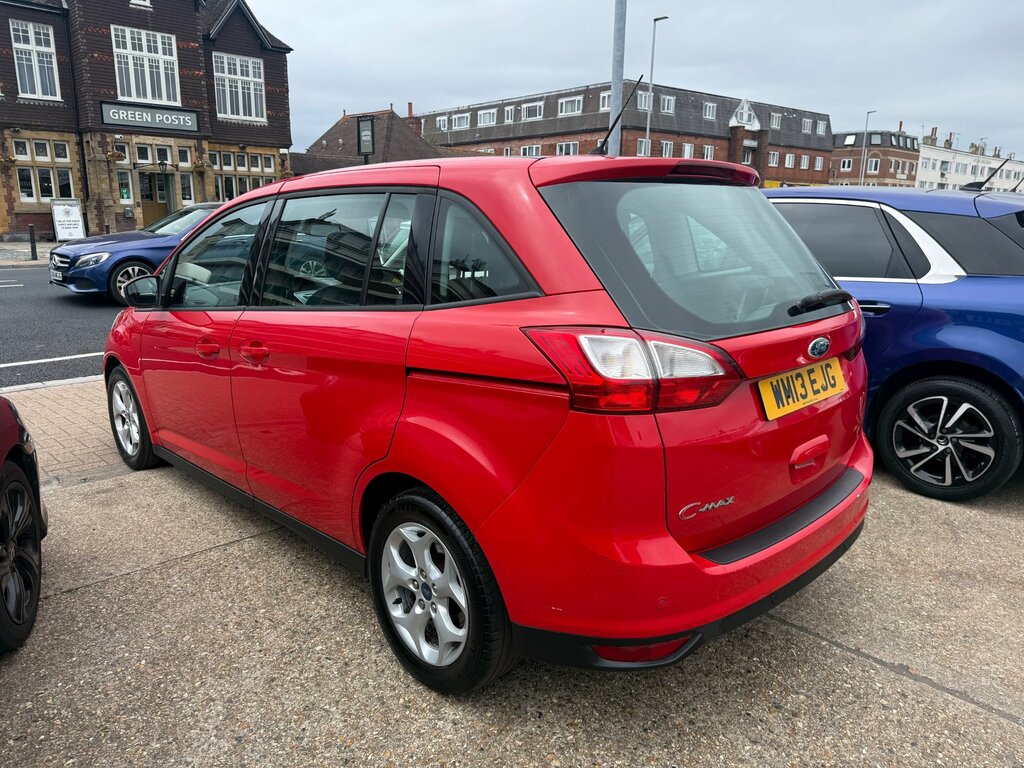Ford Grand C-Max 1.6 Tdci Zetec Mpv Euro 5 115 P Red #4