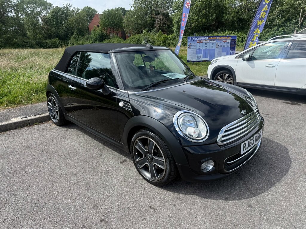 Mini Convertible 1.6 Cooper Convertible Euro 6 S RJ63KRG Black #3