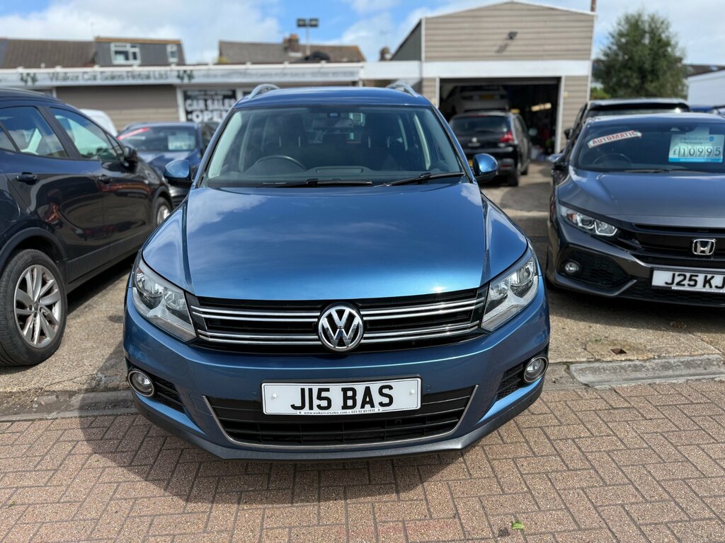 Volkswagen Tiguan 2.0 Tdi Bluemotion Tech Match Suv Dsg 4 YP14THV Blue #2