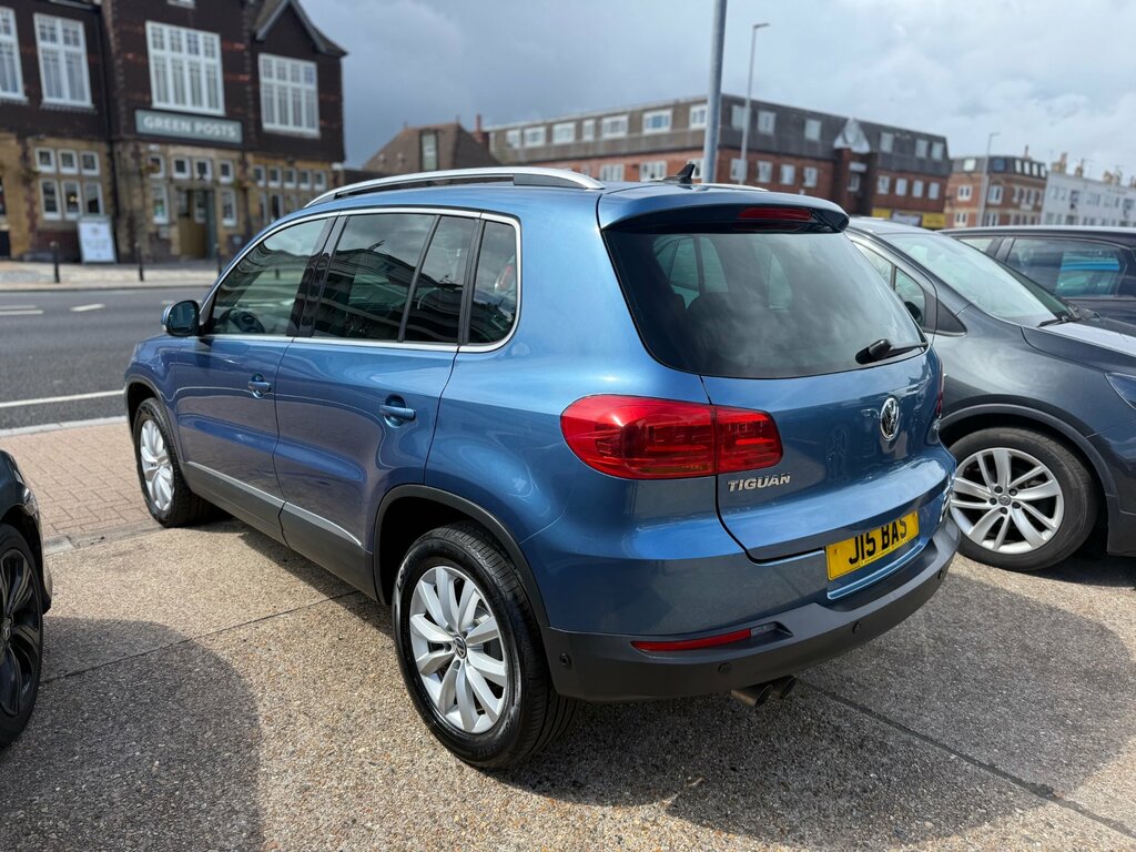Volkswagen Tiguan 2.0 Tdi Bluemotion Tech Match Suv Dsg 4 YP14THV Blue #6