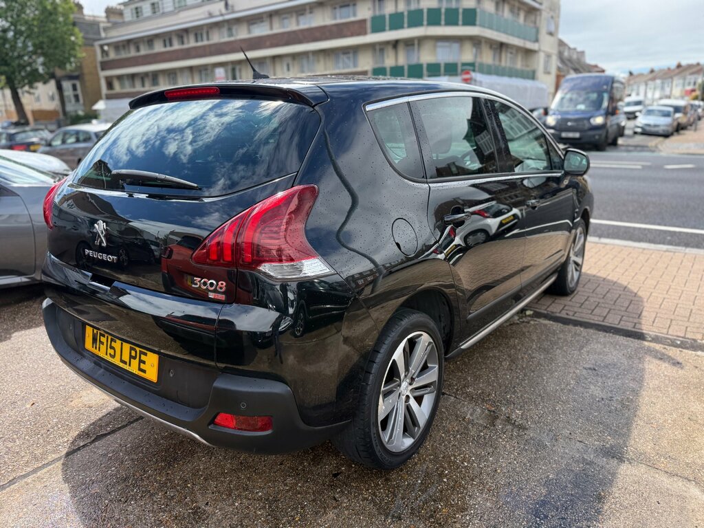 Peugeot 3008 1.6 E-hdi Allure Suv Egc Euro 5 Ss Black #4