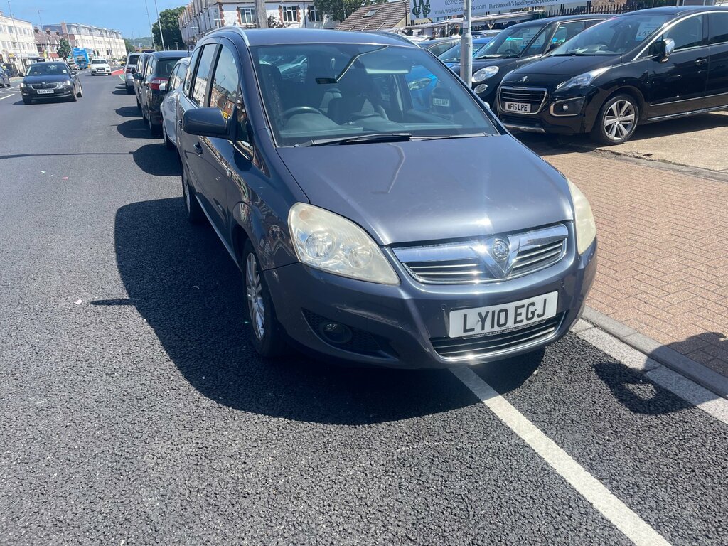 Vauxhall Zafira 1.6 16V Design Mpv Euro 4 115 P Blue #3