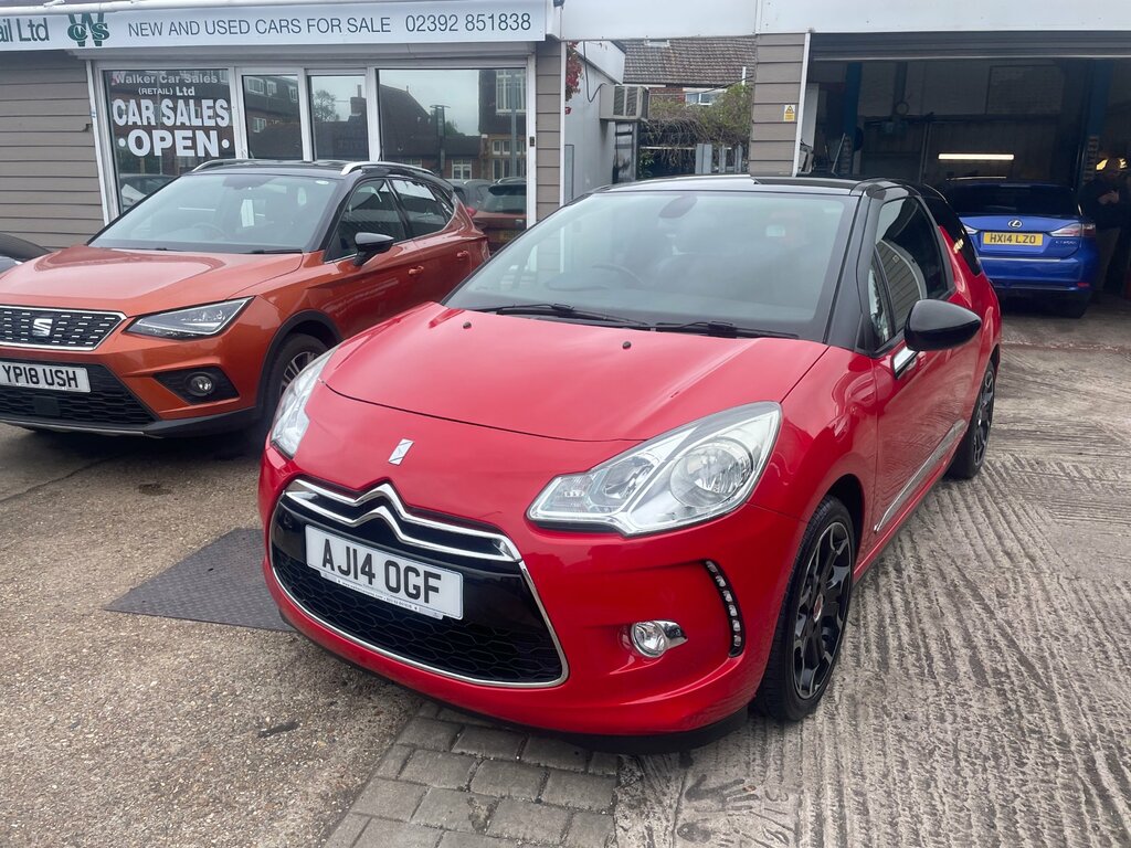 Citroen DS3 1.6 Vti Dstyle Plus Hatchback Euro Red