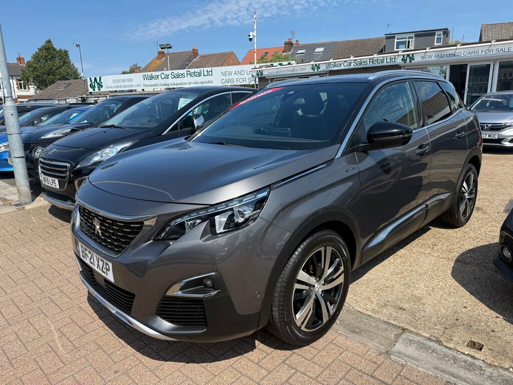 Peugeot 3008 1.5 Bluehdi Gt Line Suv Eat Euro 6 Ss Grey