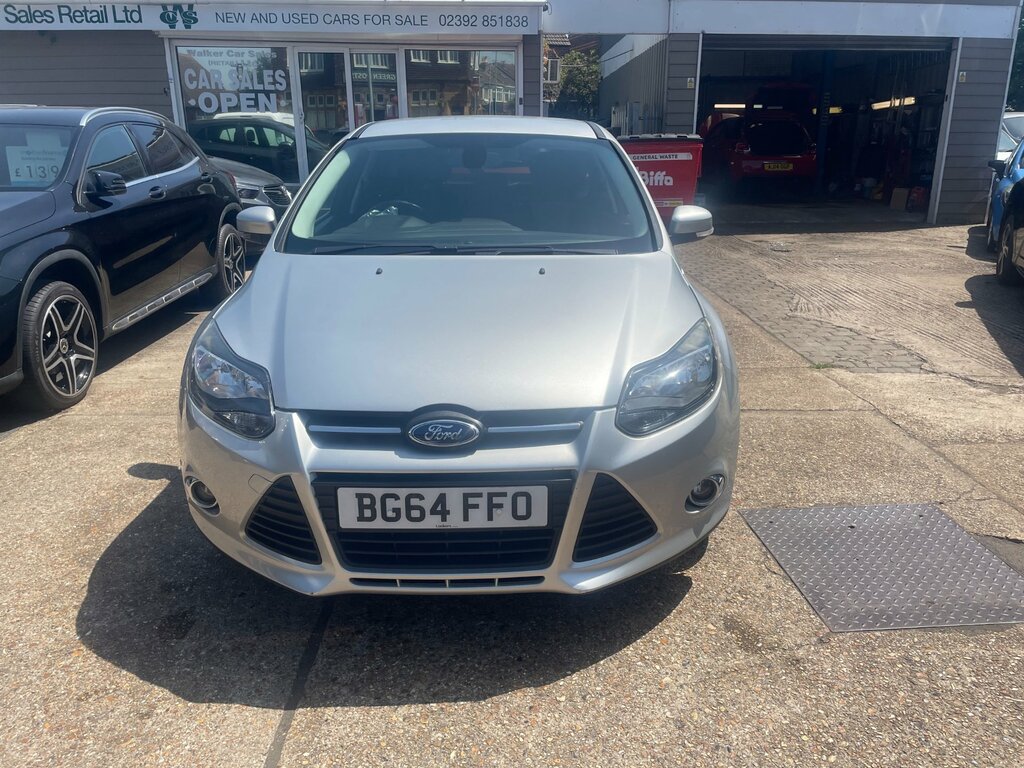 Ford Focus 1.6 Zetec Hatchback Powershift Euro 5 BG64FFO Silver #2
