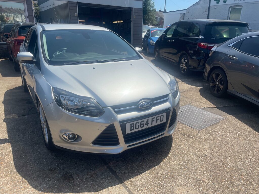 Ford Focus 1.6 Zetec Hatchback Powershift Euro 5 BG64FFO Silver #5
