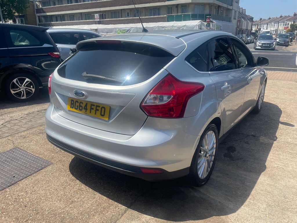 Ford Focus 1.6 Zetec Hatchback Powershift Euro 5 BG64FFO Silver #4