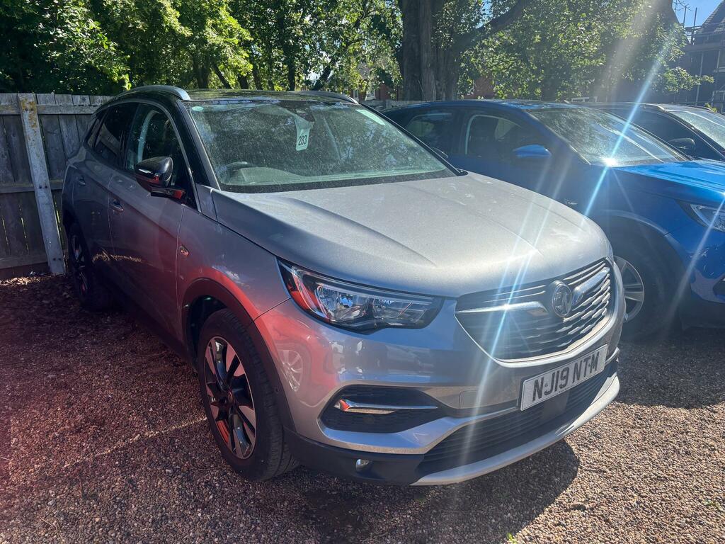 Vauxhall Grandland X 1.2 Turbo Sport Nav Euro 6 Ss Grey