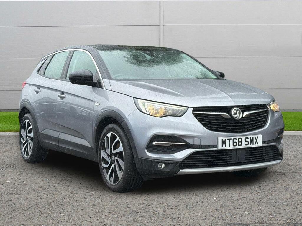 Vauxhall Grandland X 1.2 Turbo Elite Nav Euro 6 Ss MT68SMX Grey