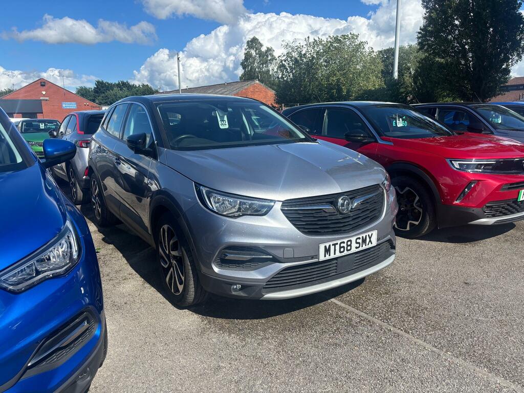 Vauxhall Grandland X 1.2 Turbo Elite Nav Euro 6 Ss Grey