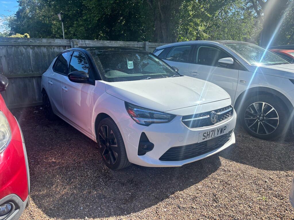 Vauxhall Corsa-e 50Kwh Sri Premium White