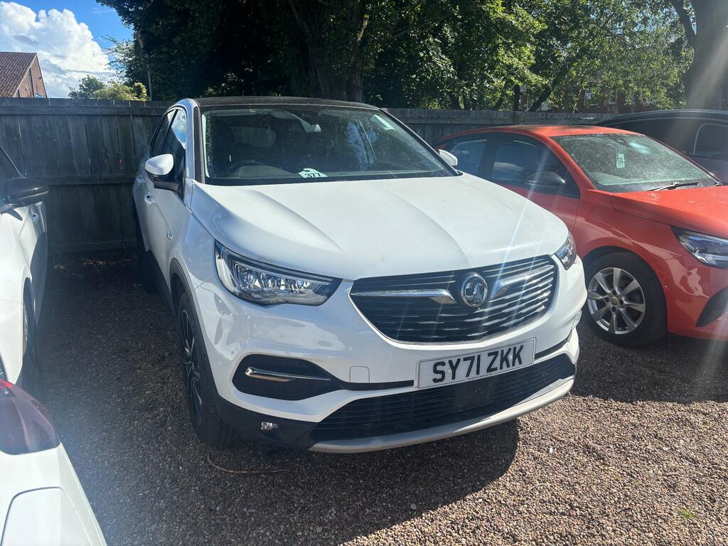 Vauxhall Grandland X 1.2 Turbo Elite Nav Euro 6 Ss White