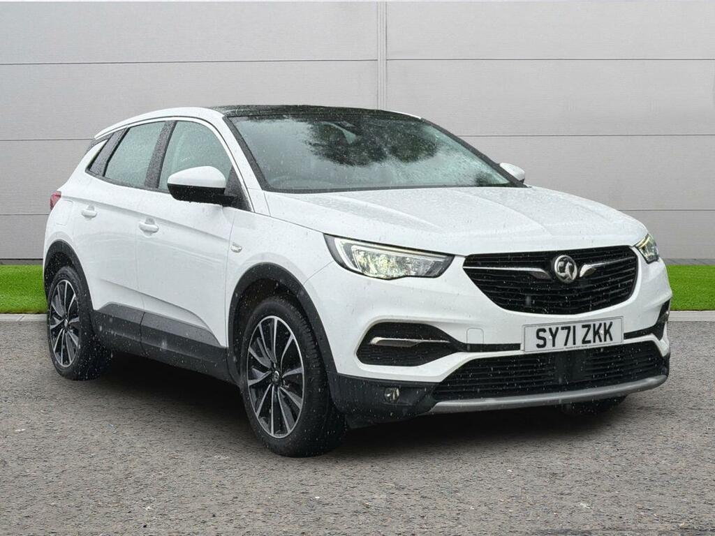 Vauxhall Grandland X 1.2 Turbo Elite Nav Euro 6 Ss SY71ZKK White
