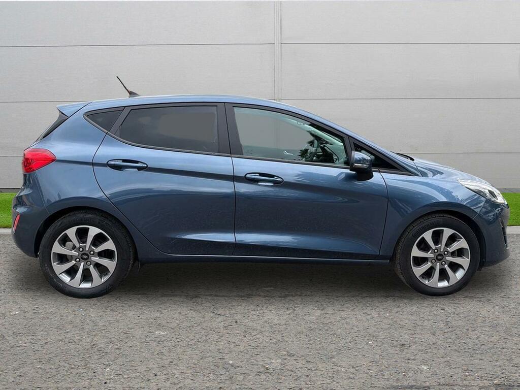 Ford Fiesta 1.0T Ecoboost Trend Euro 6 Ss YL69VGX Blue #4