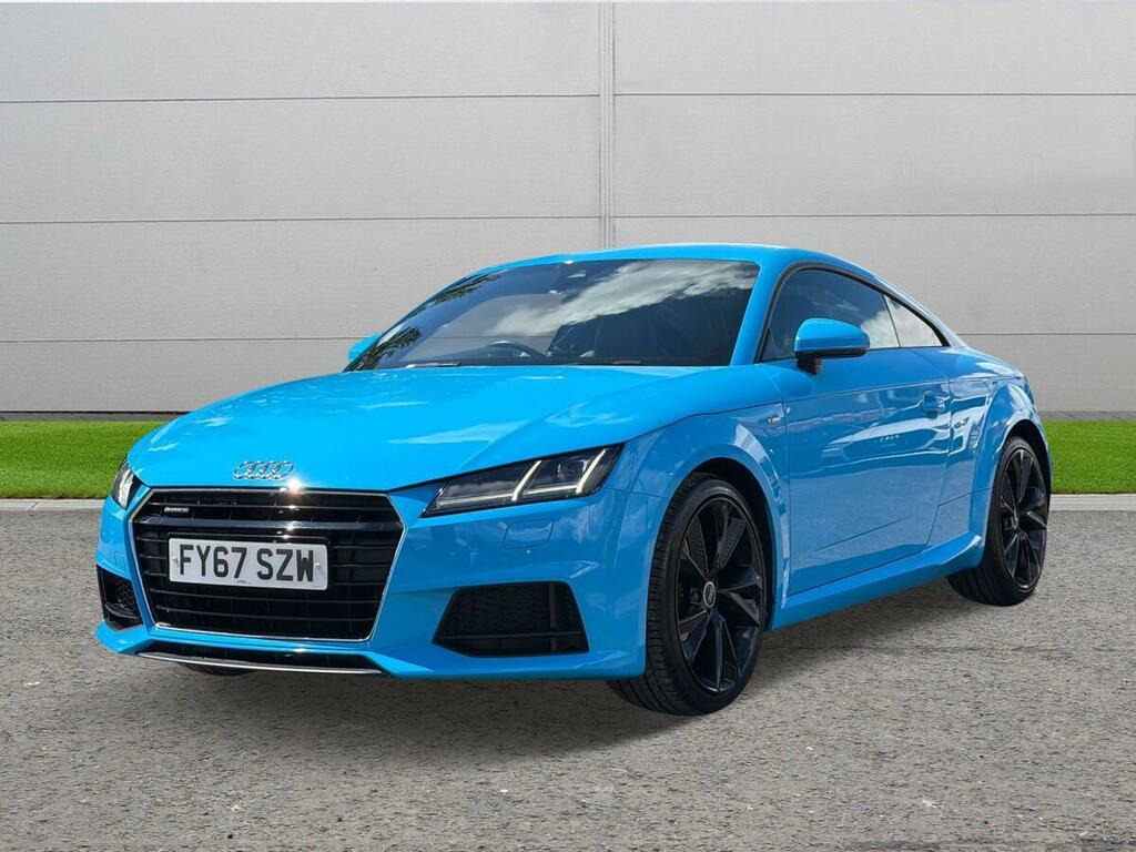Audi TT 2.0 Tfsi S Line S Tronic Quattro Euro 6 Ss Blue #3