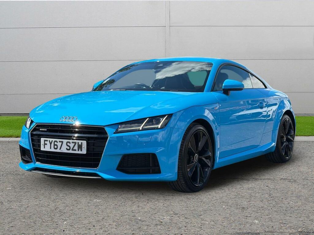 Audi TT 2.0 Tfsi S Line S Tronic Quattro Euro 6 Ss Blue #3