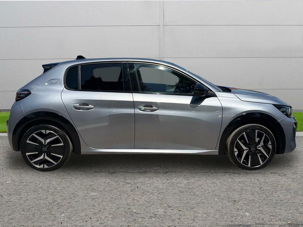 Peugeot e-208 51Kwh Gt 7.4Kw Charger Grey #4