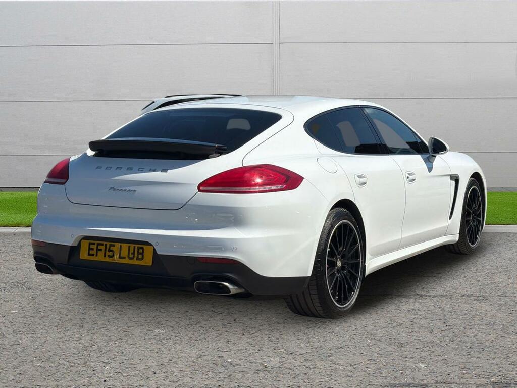 Porsche Panamera 3.0D V6 Tiptronics Euro 5 Ss White #5