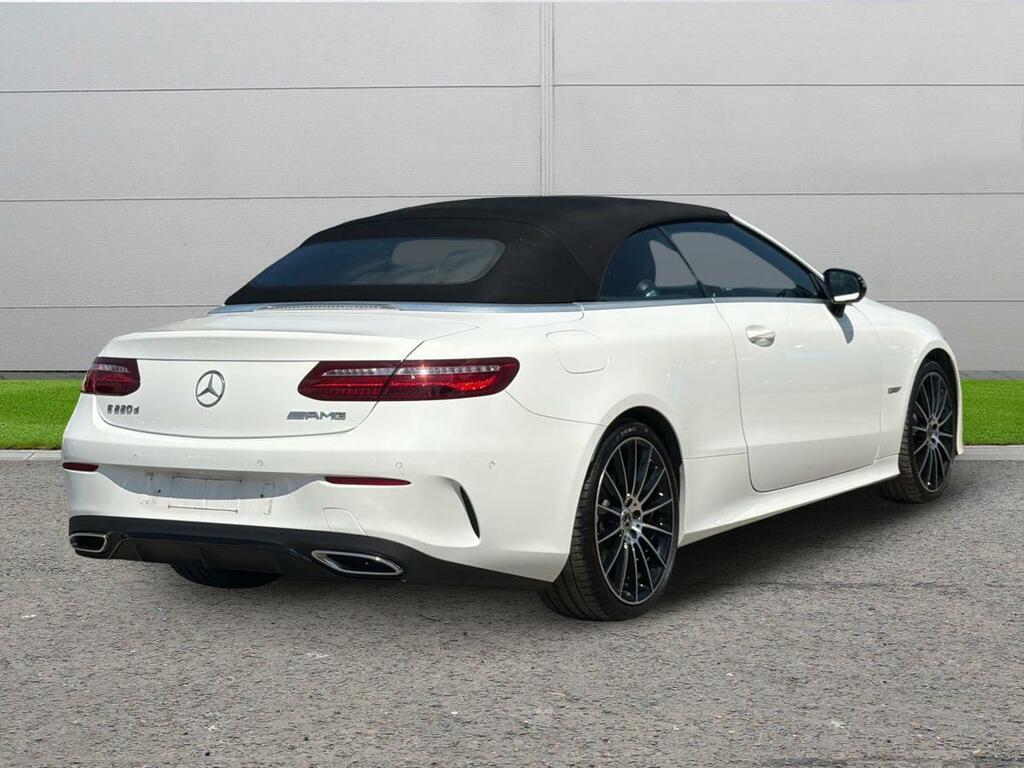 Mercedes-Benz E Class 2.0 E220d Amg Line Cabriolet G-tronic Euro 6 Ss White #5