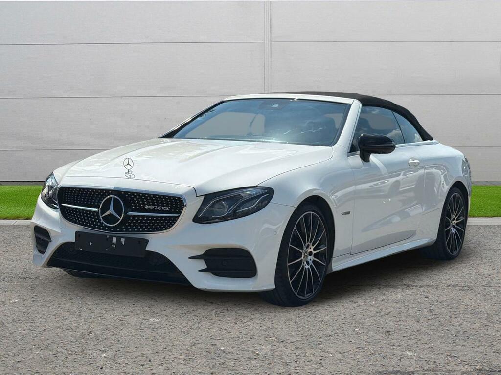 Mercedes-Benz E Class 2.0 E220d Amg Line Cabriolet G-tronic Euro 6 Ss White #3