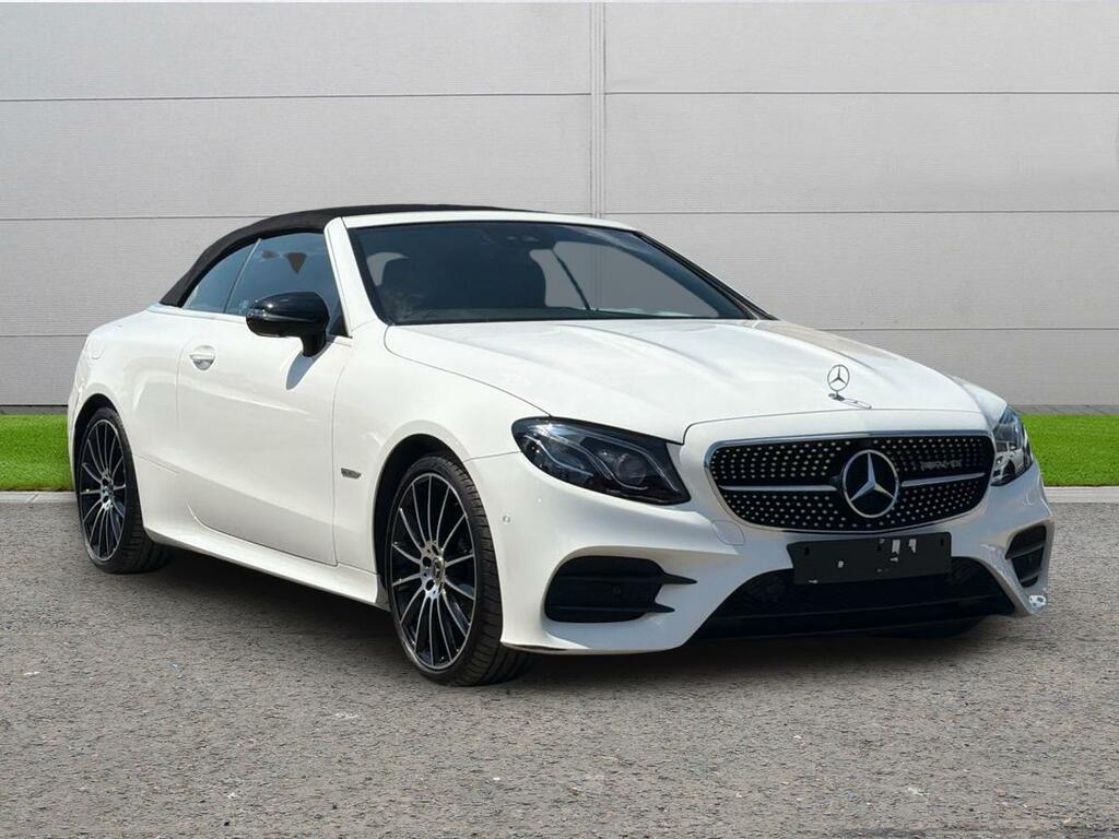 Mercedes-Benz E Class 2.0 E220d Amg Line Cabriolet G-tronic Euro 6 Ss White