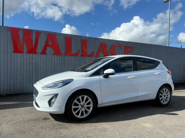 Ford Fiesta Hatchback CE70YOJ White #6