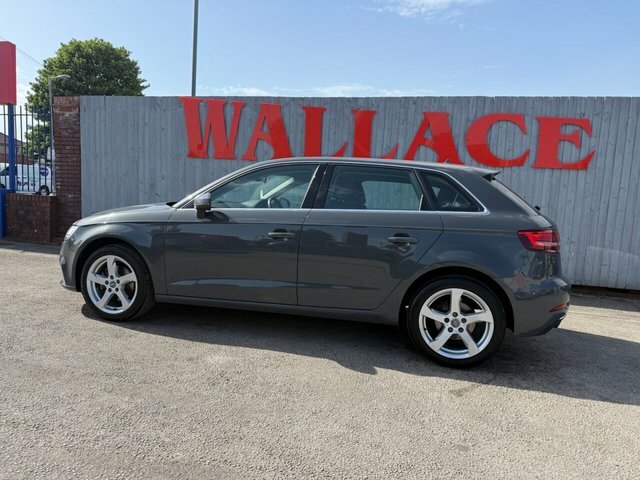 Audi A3 2.0 Tfsi Black Edition Sportback S Tron Black #34