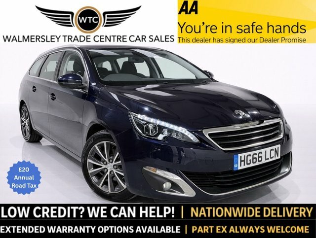 Peugeot 308 SW Bluehdi Allure Estate Blue