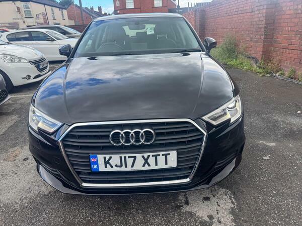 Audi A3 1.6 Tdi Se Technik Sportback Euro 6 Ss KJ17XTT Black #4