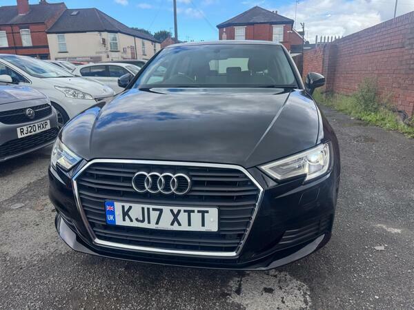Audi A3 1.6 Tdi Se Technik Sportback Euro 6 Ss KJ17XTT Black #3